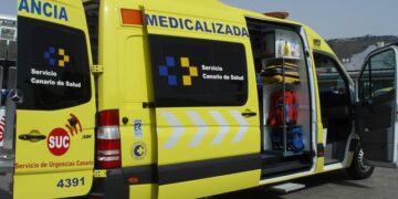 Un fallecido tras el vuelco de un vehículo en Fuerteventura