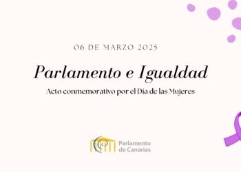 Cartel de la II Jornada Parlamento e Igualdad