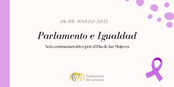 Cartel de la II Jornada Parlamento e Igualdad