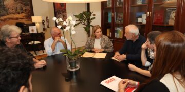 Un momento durante la reunión