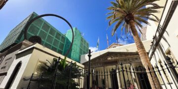 Exterior del Parlamento de Canarias