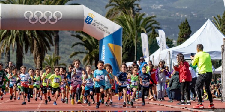 Las jóvenes promesas del deporte regional se lucen en los Campeonatos de Canarias en Edad Escolar de campo a través
