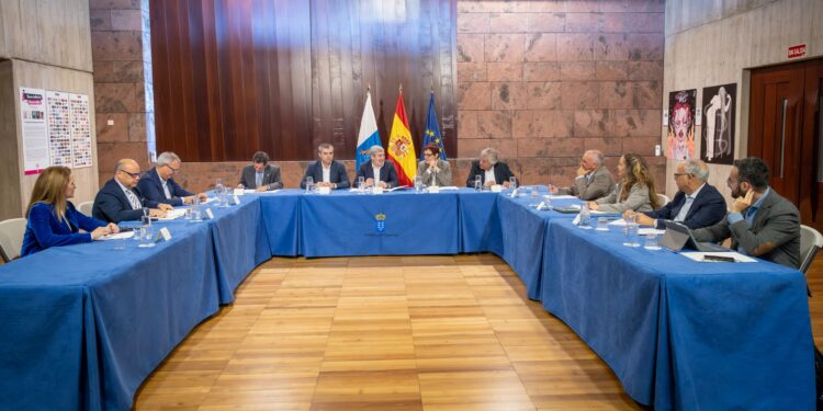 Clavijo resalta el respaldo del Pacto Canario por la Migración al decreto ley de menores