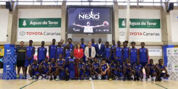 Bienestar Social y el Granca impulsan la incorporación de menores migrantes a la escuela de baloncesto