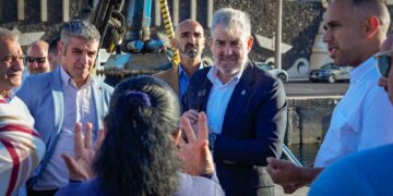 Fernando Clavijo subraya el impulso del Ejecutivo a la modernización y renovación del puerto de La Restinga