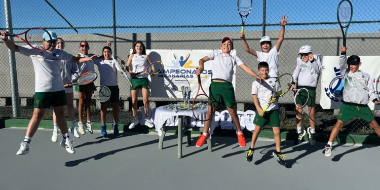 Gran Canaria acoge la segunda prueba clasificatoria de tenis de los XLII Campeonatos de Canarias en Edad Escolar