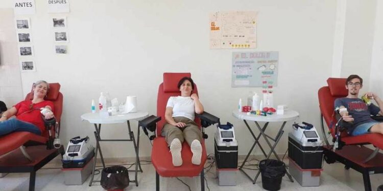 El SCS instala un punto itinerante de donación de sangre al municipio de Pájara