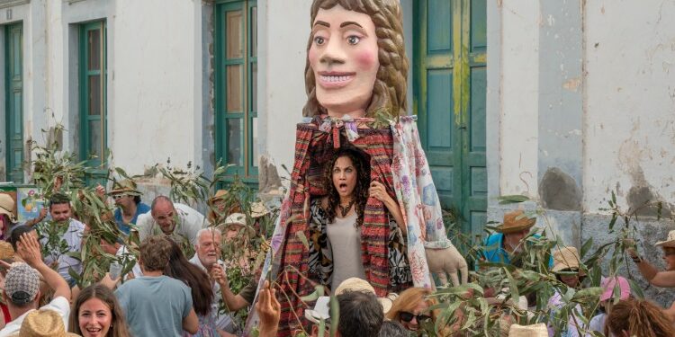 Secuencia de la película "A una isla de ti", rodada en Canarias