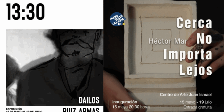 El Centro de Arte Juan Ismael inaugura las exposiciones ’13.30’ de Dailos Ruiz y ‘Cerca no importa lejos’ de Héctor Mar