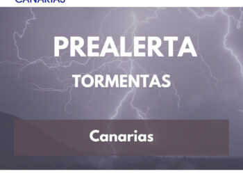 El Gobierno de Canarias declara la situación de prealerta por tormentas en todas las islas