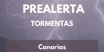 El Gobierno de Canarias declara la situación de prealerta por tormentas en todas las islas