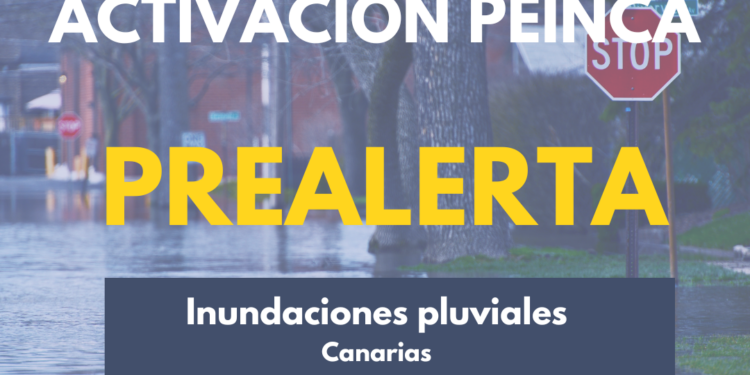 El Gobierno declara la situación de prealerta por riesgo de inundaciones pluviales en Canarias