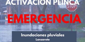 El Gobierno declara la situación de emergencia por riesgo de inundaciones pluviales en Lanzarote