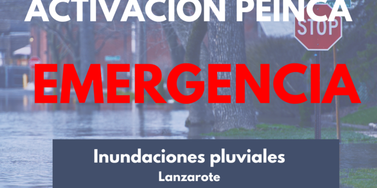 El Gobierno declara la situación de emergencia por riesgo de inundaciones pluviales en Lanzarote