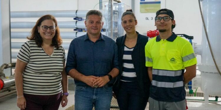 La Planta Desaladora de La Oliva acoge por primera vez prácticas de estudiantes del IES Corralejo