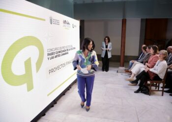 Darias presenta los proyectos presentados por los equipos finalistas del concurso de proyectos del Paseo Guiniguada.