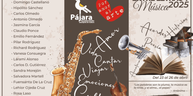 El Ayuntamiento de Pájara celebra el Día del Libro con una semana de literatura, música y cultura