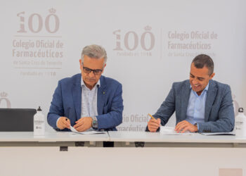 La ESSSCAN firma un convenio de colaboración con el Colegio de Farmacéuticos de Santa Cruz de Tenerife