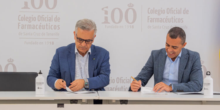 La ESSSCAN firma un convenio de colaboración con el Colegio de Farmacéuticos de Santa Cruz de Tenerife