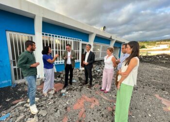 Educación reabre el CEIP María Milagros Acosta de Puerto Naos, en La Palma, para el curso 2025/2026