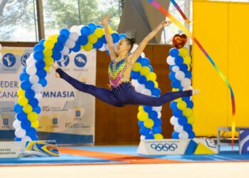 Más de 200 gimnastas se dan cita en la final regional de los XLII Campeonatos de Canarias en Edad Escolar