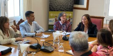 Educación se reúne con centros de Lanzarote y La Graciosa para iniciar la ejecución de espacios de sombra