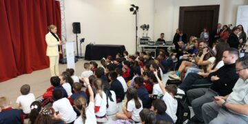 Un momento durante la celebración