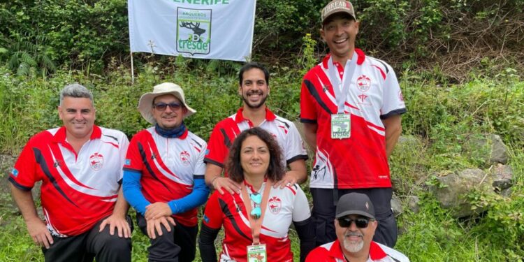 El Club Deportivo Maxoarco deslumbra en la primera liga 3D de la Federación Canaria de Tiro con Arco
