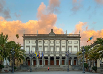Imagen de archivo de las Casas Consistoriales de Las Palmas de Gran Canaria