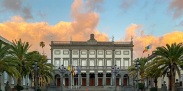 Imagen de archivo de las Casas Consistoriales de Las Palmas de Gran Canaria