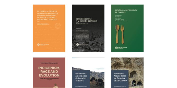 Seis publicaciones inician la colección editorial Identitaria Canarias