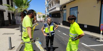 mejora del asfaltado calle Teobaldo-Power