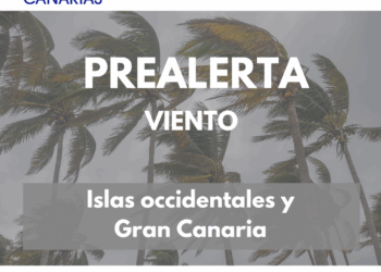 El Gobierno declara la prealerta por vientos en islas occidentales y Gran Canaria