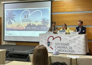 Rita Tristancho inaugura el 37º Congreso de la Sociedad Canaria de Cardiología