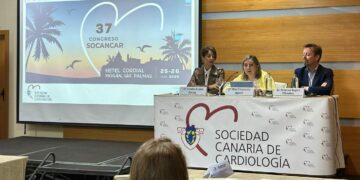 Rita Tristancho inaugura el 37º Congreso de la Sociedad Canaria de Cardiología