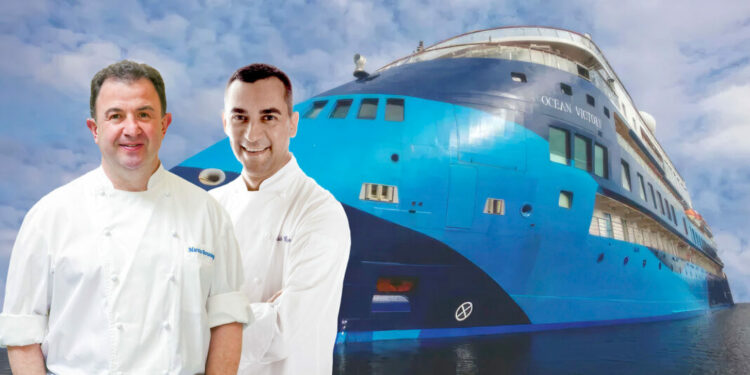 Ocean Victory, el primer crucero gastronómico de 15 estrellas, atracó en Puerto del Rosario