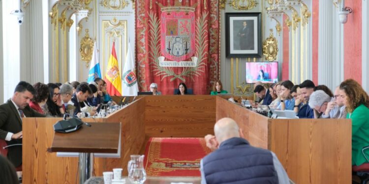 Pleno ordinario del mes del abril del Ayuntamiento de Las Palmas de Gran Canaria