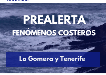 El Gobierno declara la prealerta por fenómenos costeros en La Gomera y Tenerife