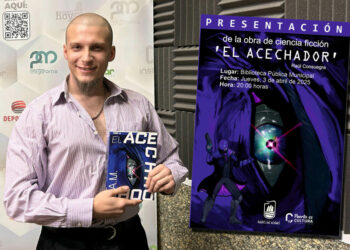 Raúl Consuegra debuta con ‘El Acechador’, una novela de ciencia ficción que reflexiona sobre el miedo, el poder y la memoria