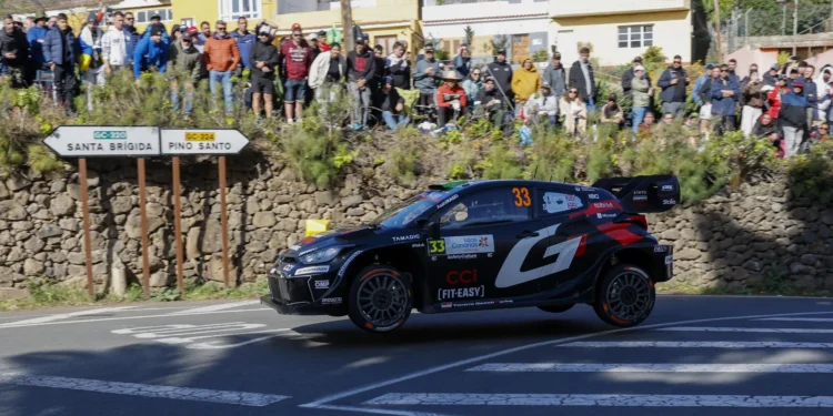 El Mundial de Rallys se estrena en Canarias con el galés Elfyn Evans como rival a batir