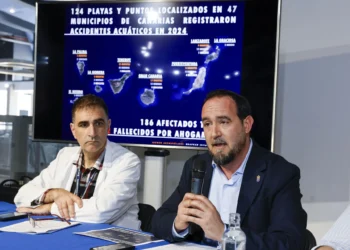 Un total de 124 puntos de baño de 47 municipios de Canarias registraron accidentes acuáticos en 2024