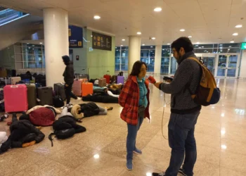 El grupo escolar de Telde bloqueado en Barcelona regresa este miércoles con sus docentes