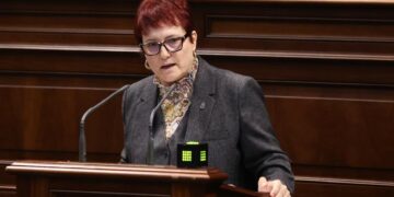 Delgado reprocha a los socialistas haber desmantelado el sistema de protección a la infancia en Canarias
