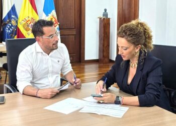 090525 Visita Sonia Hern�ndez consejera Cooperaci�n Municipal y Vivienda Cabildo 02