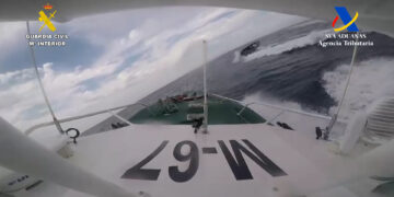 Intervenidas seis embarcaciones dedicadas al narcotráfico en el mar de Alborán