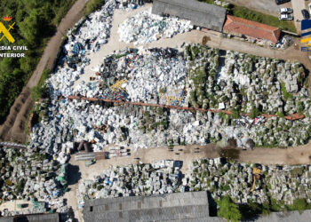 Detenida una organización criminal dedicada al tráfico ilegal internacional de residuos plásticos