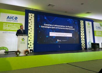 Manuel Domínguez resalta las ventajas de Canarias como centro de negocios entre Europa, África y América