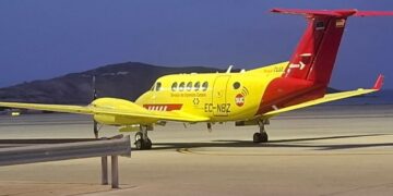 GSC requiere a la empresa prestataria del avión medicalizado la subsanación de todos los incumplimientos