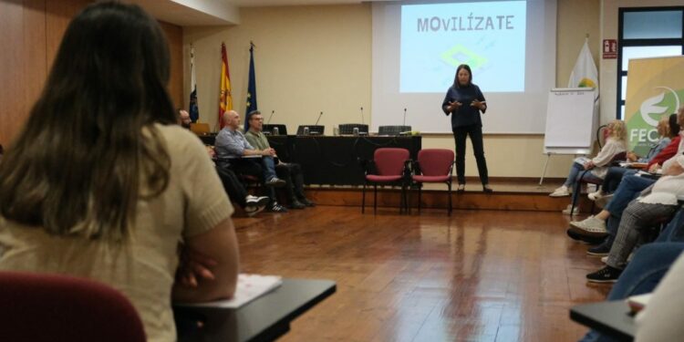 Carmen Luz Vargas, concejala de Bienestar Social, durante las jornadas de sinhogarismo organizadas por el Ayuntamiento