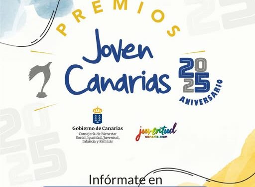 El Gobierno convoca los premios Joven Canarias que este año cumplen 25 años de historia